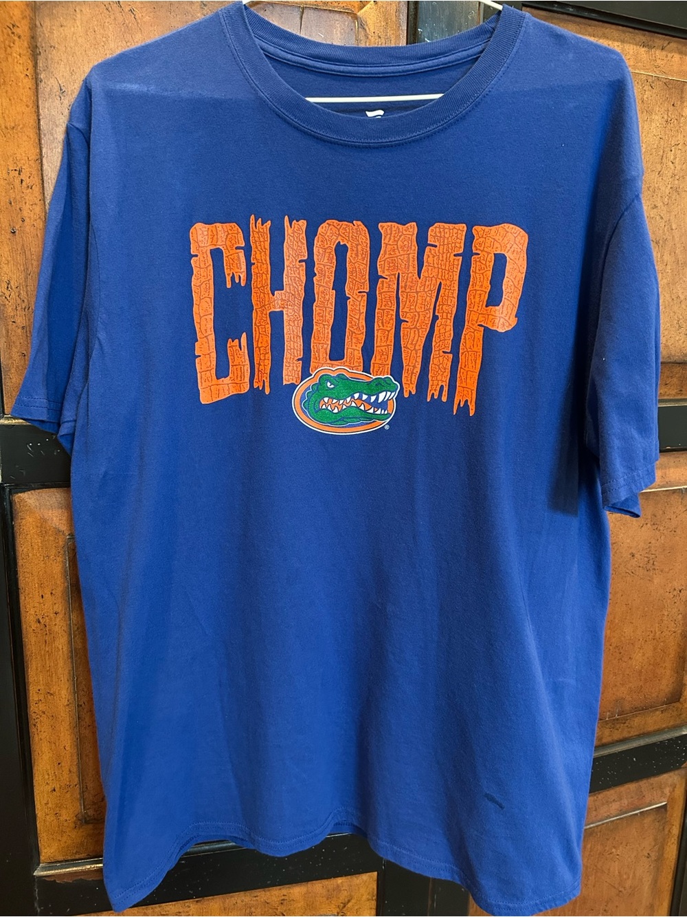 Fanatics Royal Blue Tee with Orange Graphic